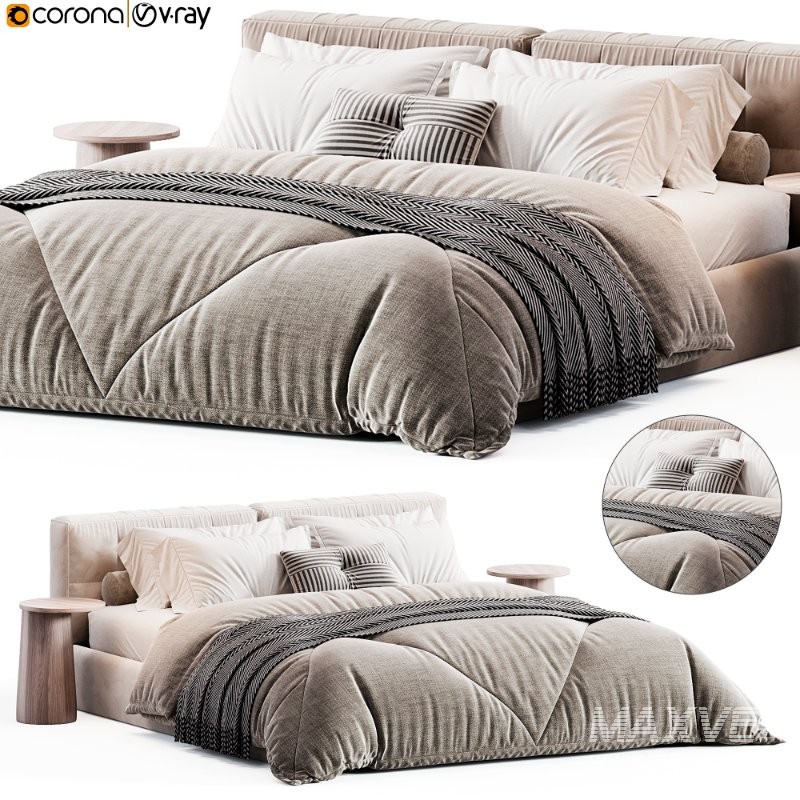 Harry Bodema Bed by Miliashop - Image 4