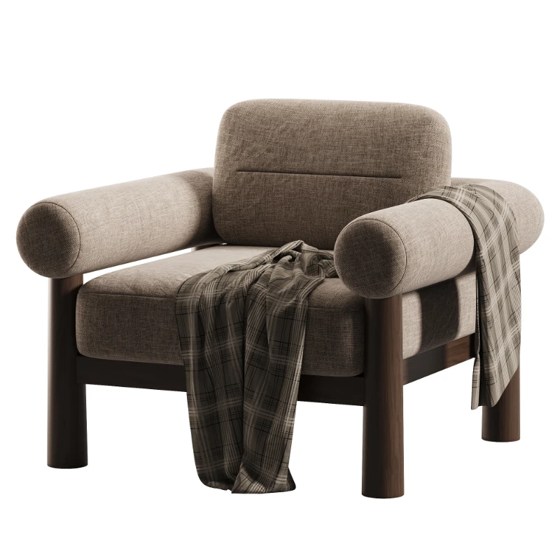 Maxton Chair in Grey Marl Pax Boucle - Image 6