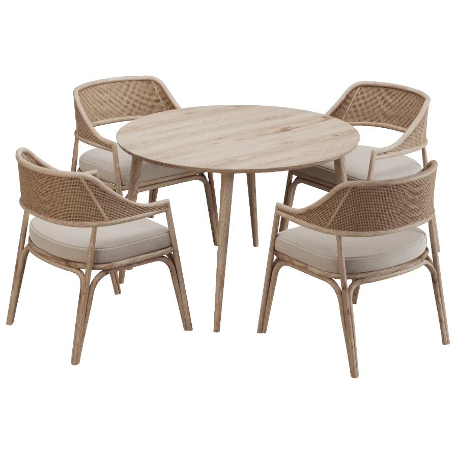 Dinning chair and table334 - Image 1