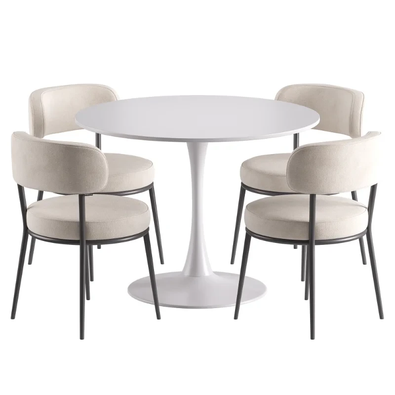 Bodrum Chair and Tulip Table - Image 6