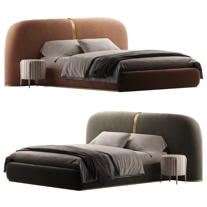 Sable Bed Off White Linen - Image 2