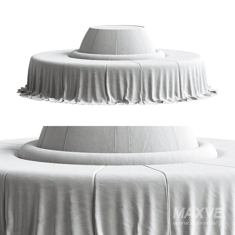 Gyvate Drape Round Sofa - Image 2