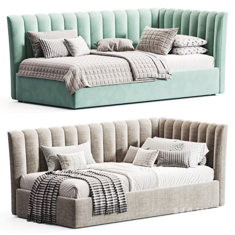 Corner bed PHOENIX by Mamoony - Image 4