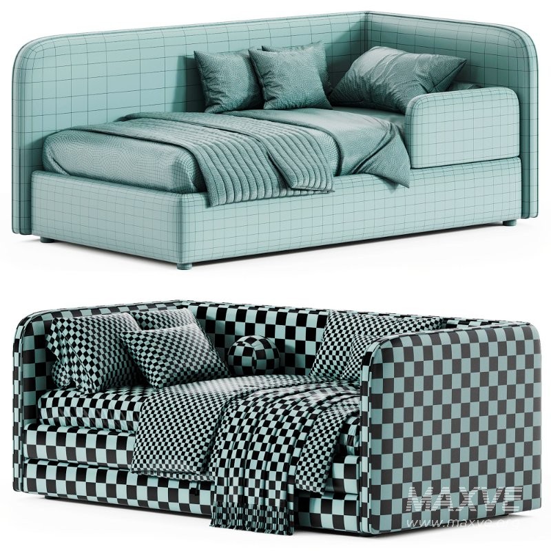 Children’s soft bed Leo - Image 6