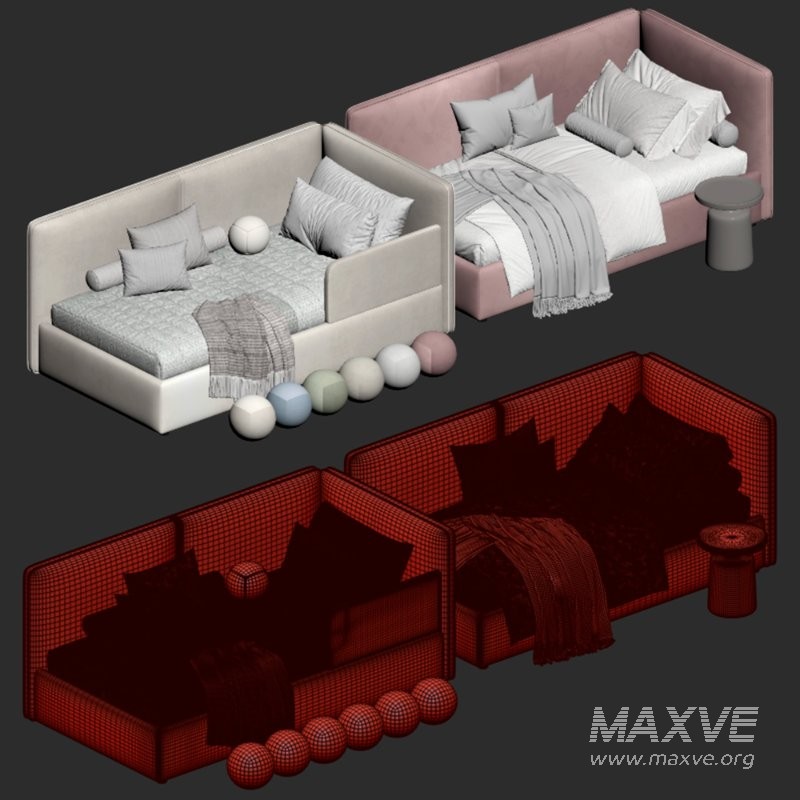 Children’s soft bed-Plush - Image 7