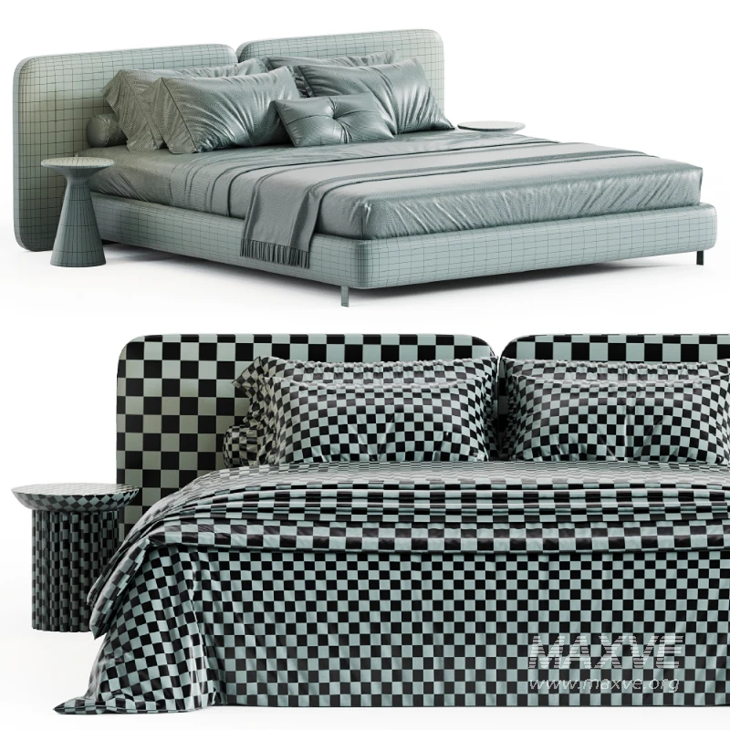 Tatlin Bed by Minotti - Image 7