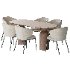 CAMPO Dining chair by skdesign and Vivante Dining Table - Thumbnail 2