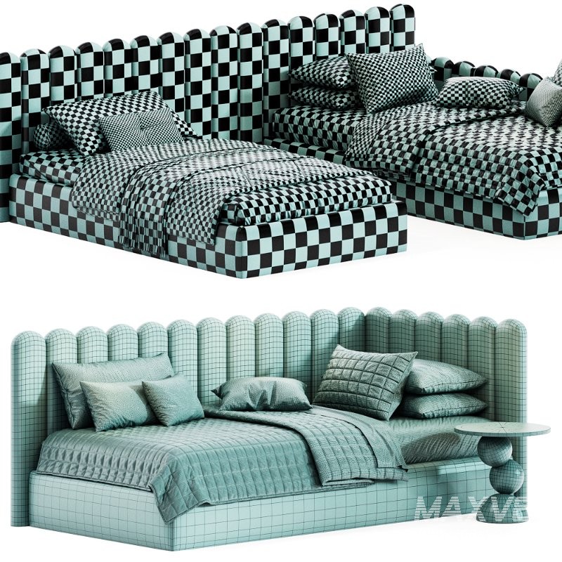 Corner bed Savoyardi kids - Image 4