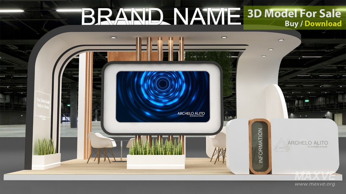 stand stall 3d - Image 4