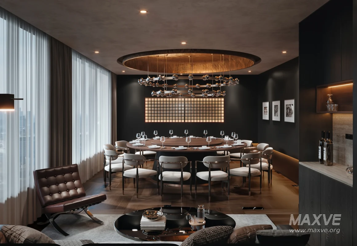 Modern luxury restaurant - Image 4