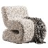 Oversized Corduroy Accent Chair - Thumbnail 1