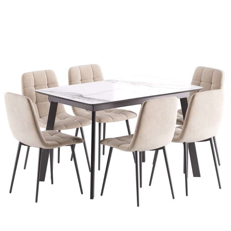 Oddi Dining Chair and Batu Dining Table - Image 6