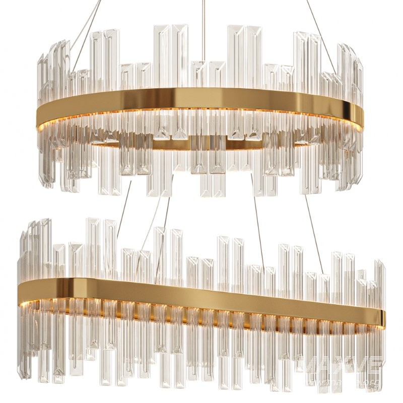 Arte Milano Venezia chandelier 312033 L800 BS, D800 BS - Image 1