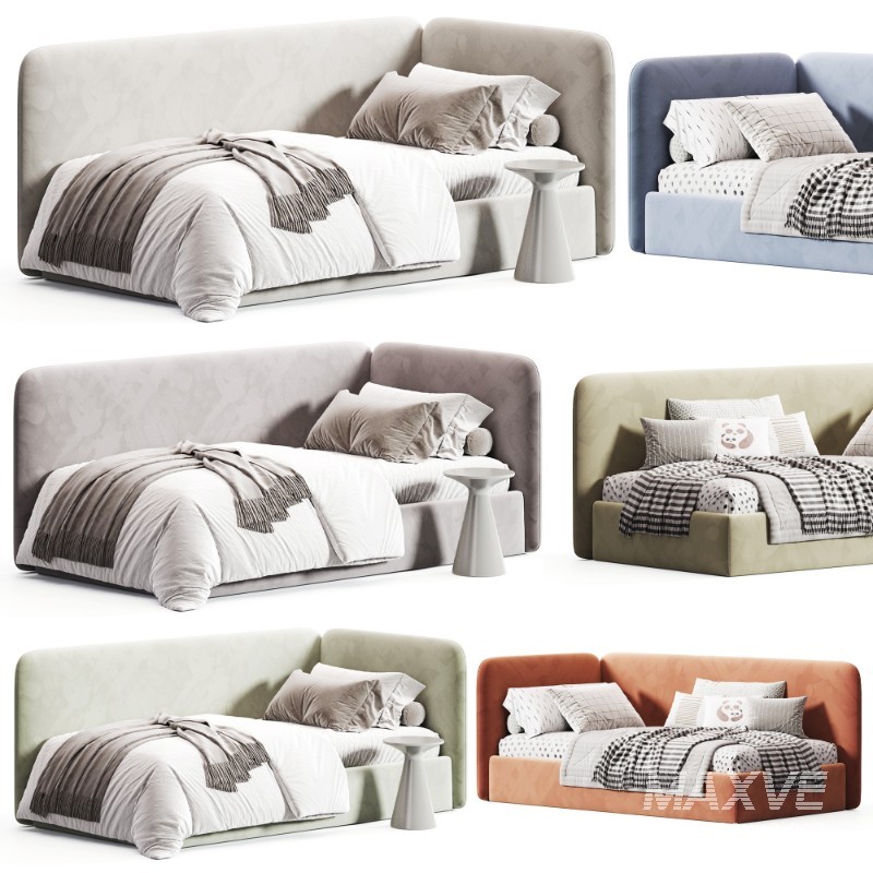 Corner bed Brian by Mamoony - Image 6