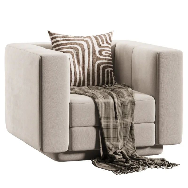 Yarrow Camel Woven Fabric Swivel Chair - Image 1