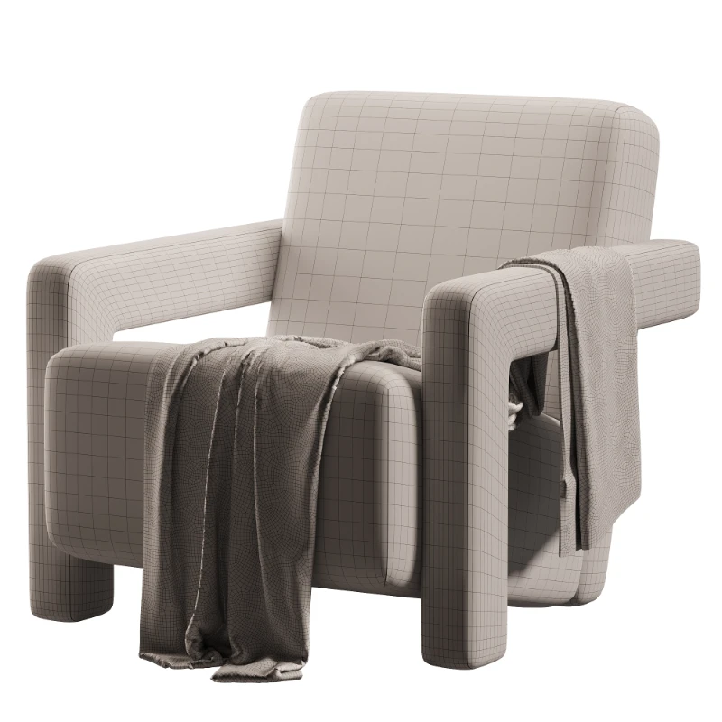 Pink Accent Chair - Image 7