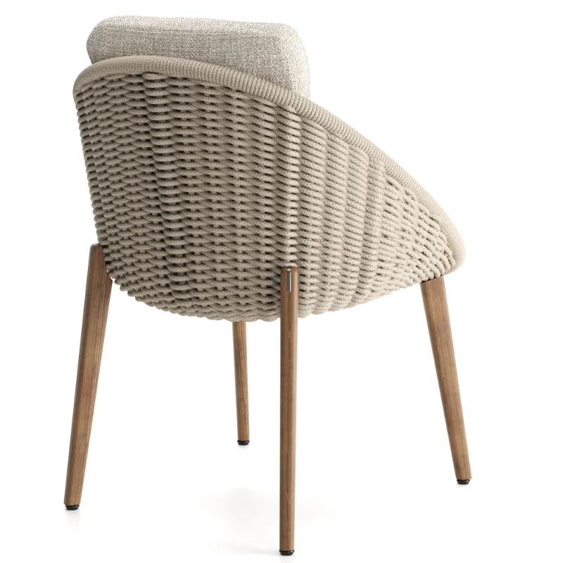 Lido Cord Outdoor Dining Chair - Image 2
