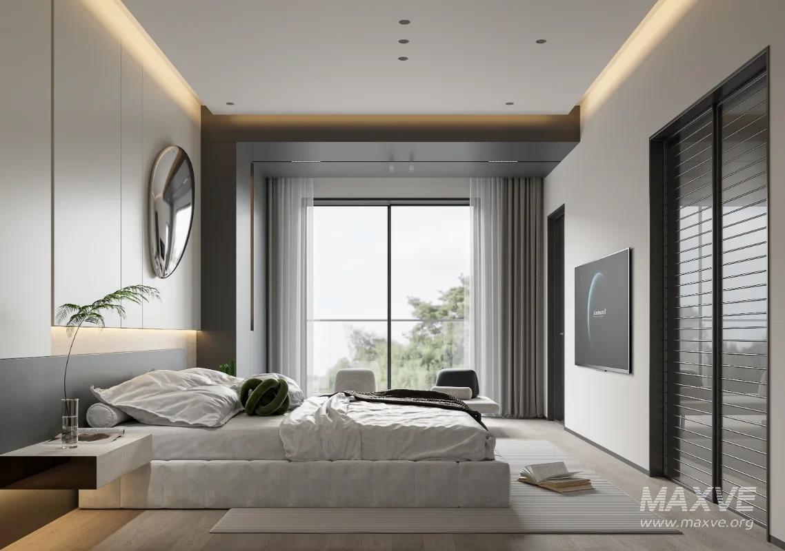 Modern bedroom - Image 1