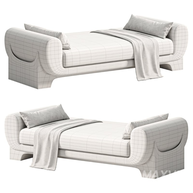 Beaufort Boucle Sheba Daybed - Image 6