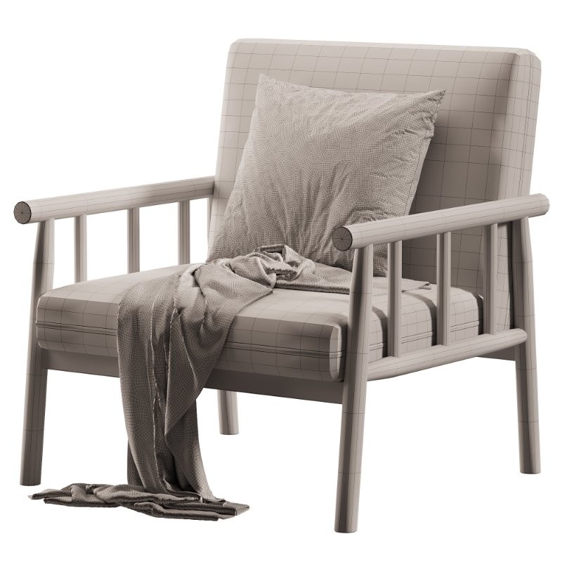 Beige Armchair - Image 7