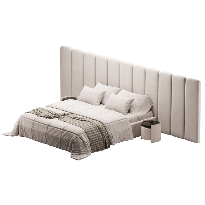 Palani Velvet Bed - Image 5