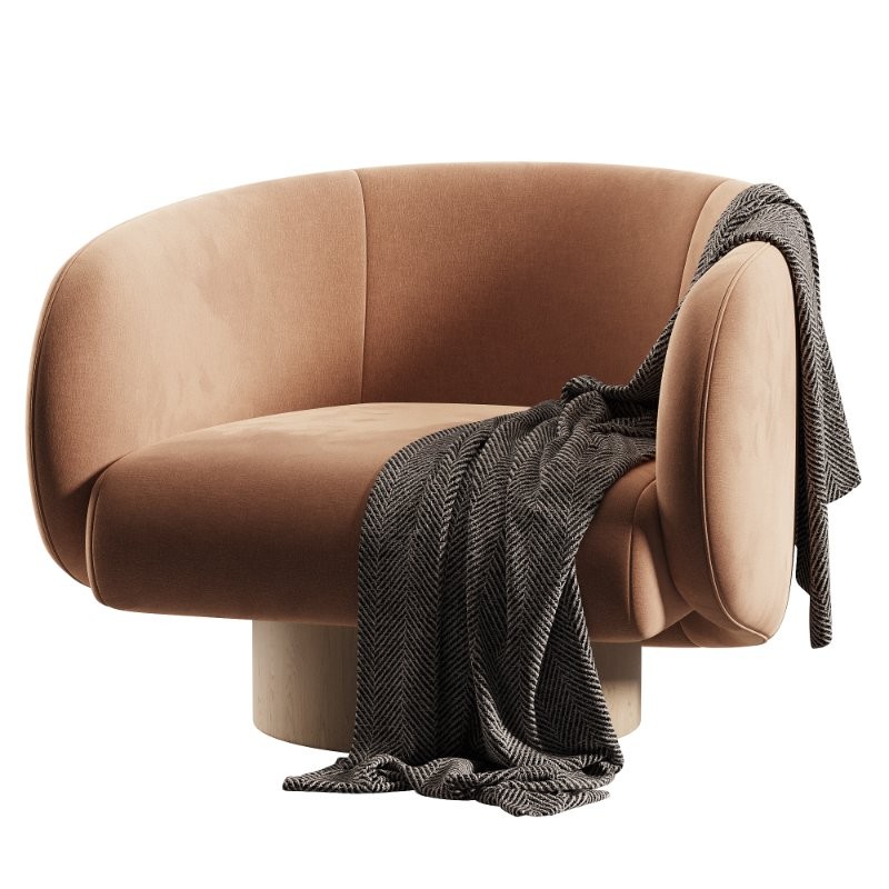 Union Home Rotunda Swivel Chair - Image 4