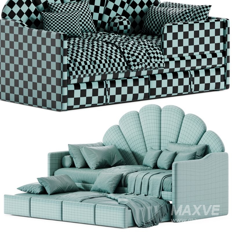 Children’s soft bed – Mulan - Image 6