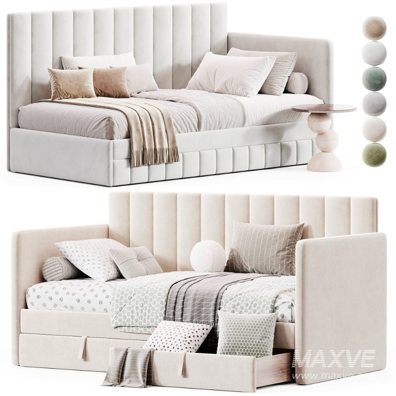 Children’s soft bed-sofa Grinch - Image 7