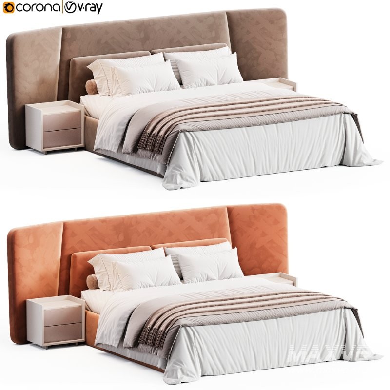 Coventry Naked Alivar Bed - Image 6