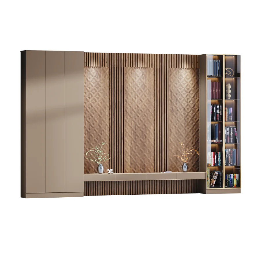 Tv wall 005 - Image 1