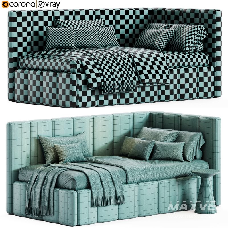 Corner bed Dandy kids By Sensorsleep - Image 7