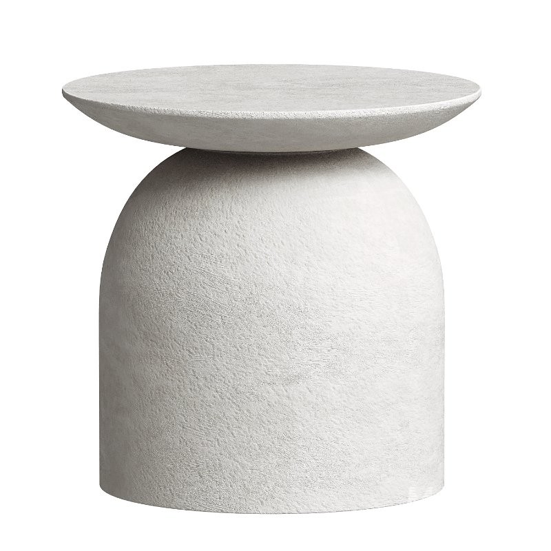 Skylar Concrete Indoor Outdoor Side Table - Image 3