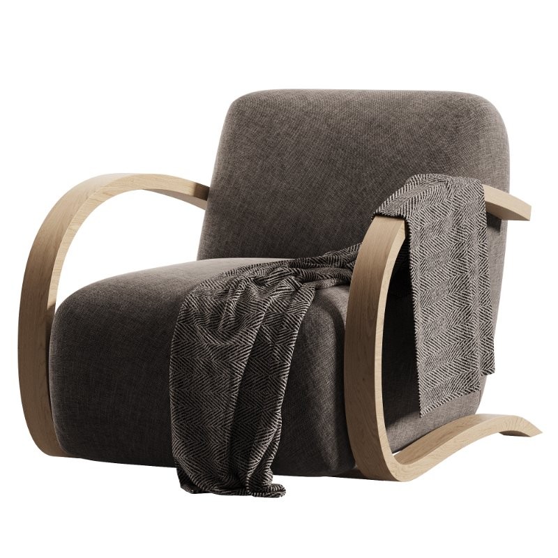 Four Hands Burke Chair - Image 4