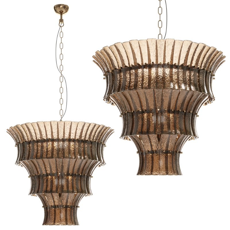 Eichholtz chandelier Toscana gray - Image 3