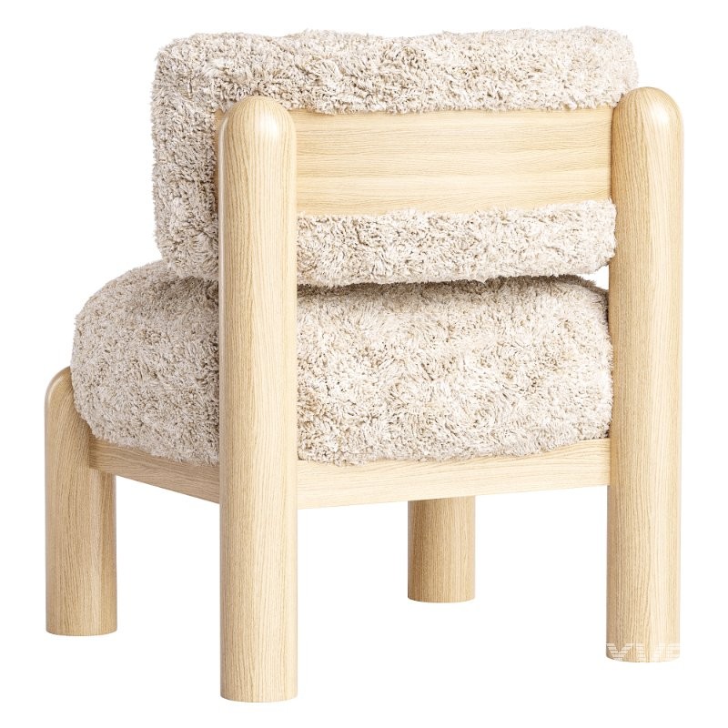 Shearling Accent Chair - Image 4
