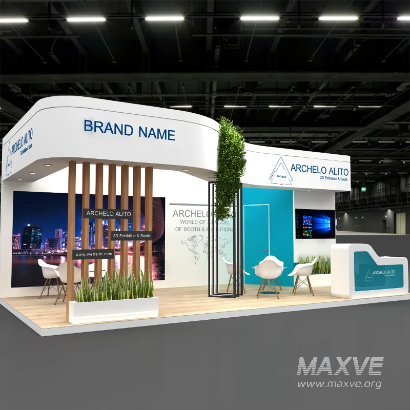 exhibition 3d model - Image 1