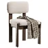 Colton Dark Stain Dining Chairs - Thumbnail 1