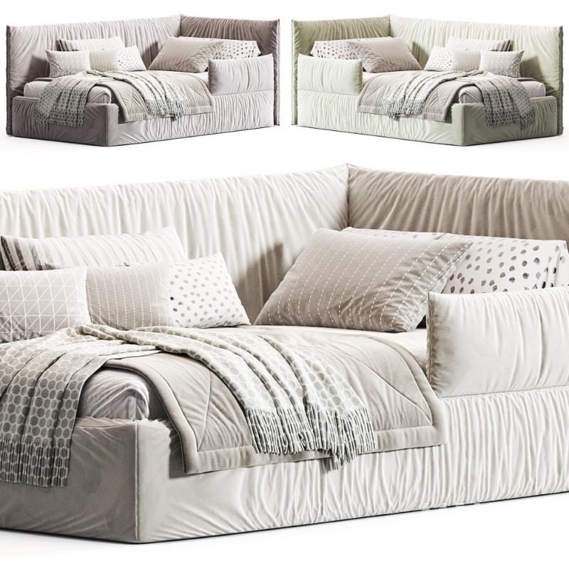 Corner bed ASTI by Mamoony - Image 5