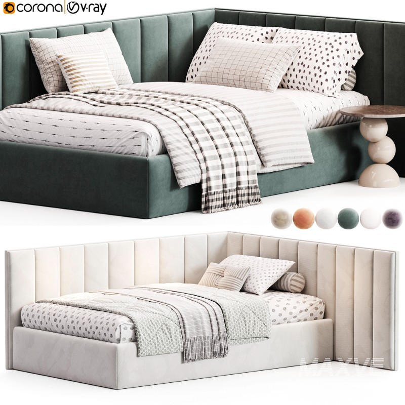 Corner bed Daisy kids By Sensorsleep - Image 3