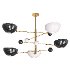 Karlson 5 Light Sputnik Modern Liner Chandelier - Thumbnail 1