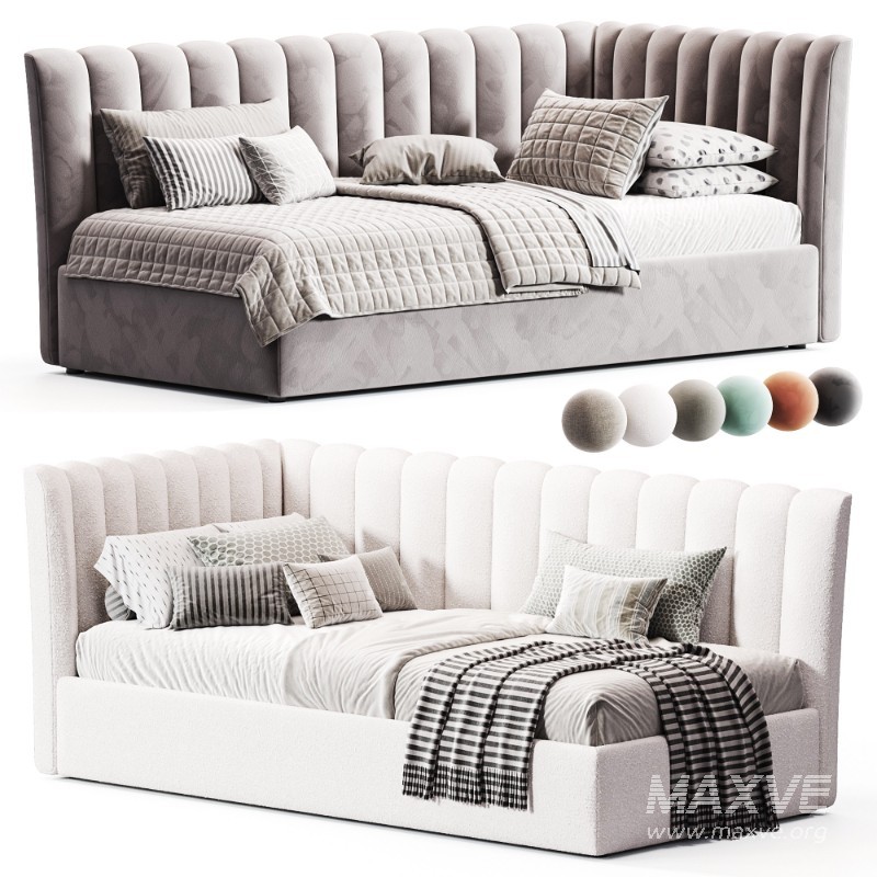 Corner bed PHOENIX by Mamoony - Image 3