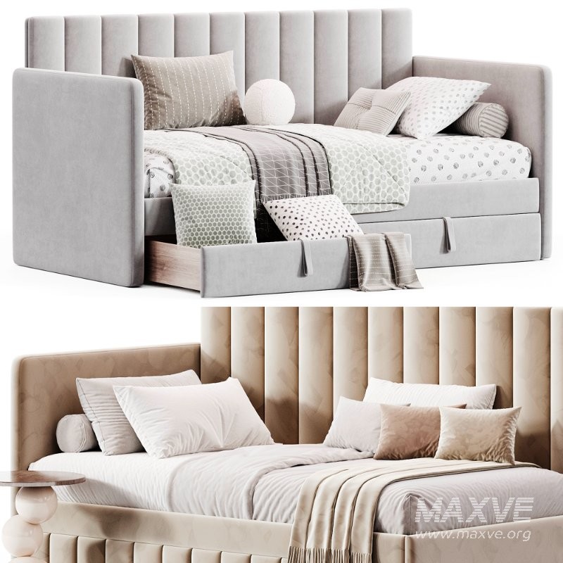 Children’s soft bed-sofa Grinch - Image 5