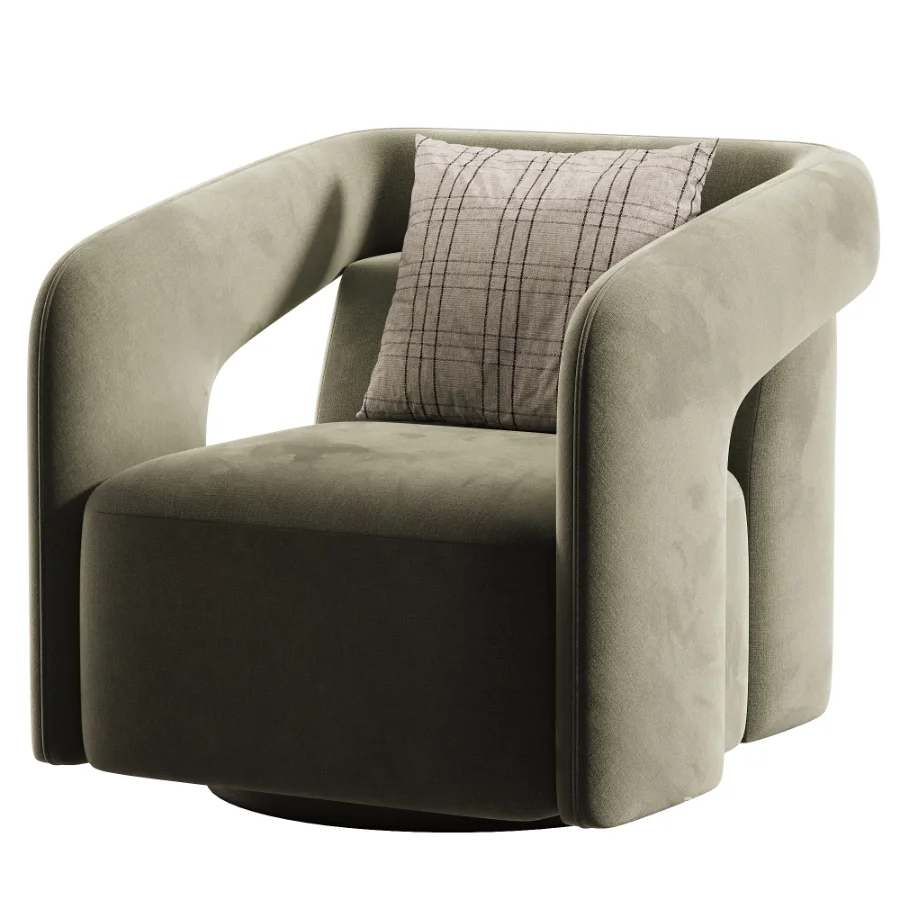 Swivel Lounge Chair - Image 5