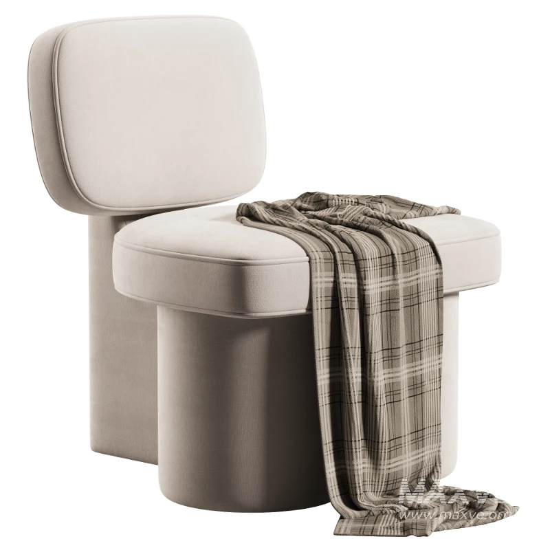 Thea Accent Chair in Forest Green Corduroy - Image 1