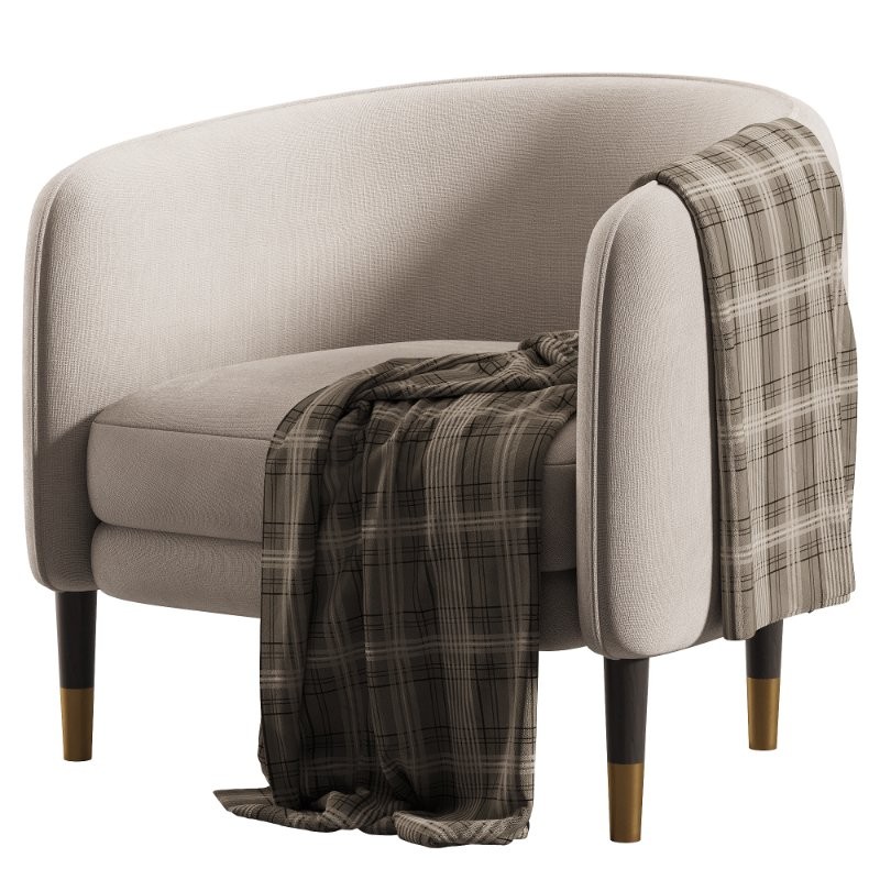 Casual Ivory Solid chair - Image 4