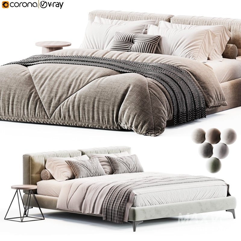 Harry Bodema Bed by Miliashop - Image 2