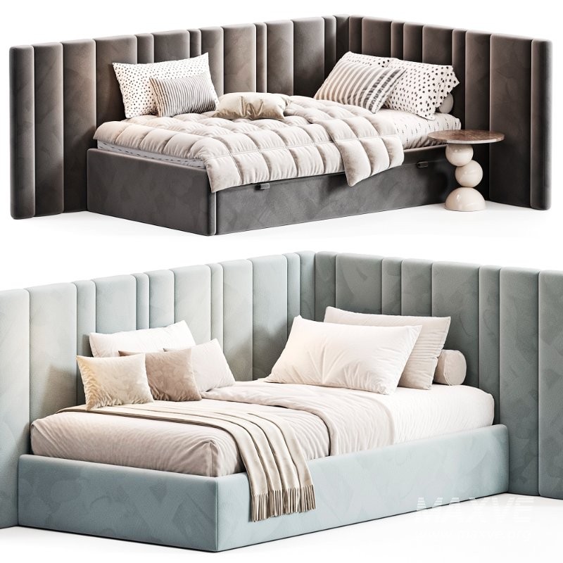 Corner bed Dandy design kids By Sensorsleep - Image 3