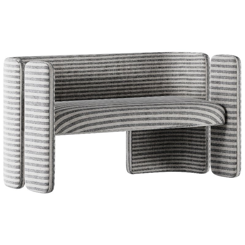 kellywearstler fairfax settee sofa w 1346 h 711 - Image 3