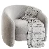 Dakota Shearling Armchair - Thumbnail 1