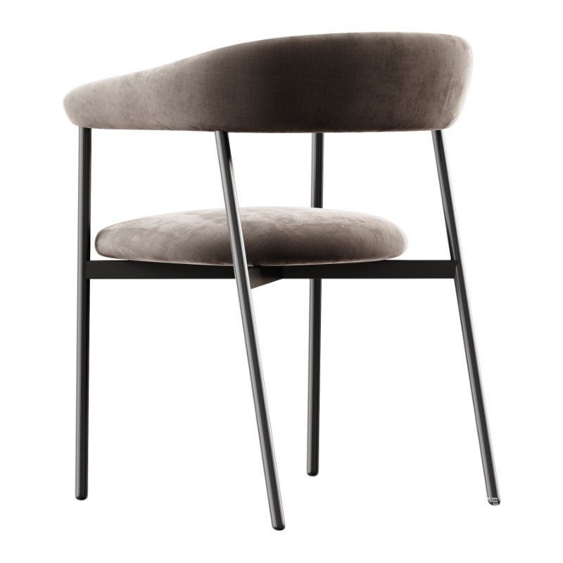 Toko dining chair light gray 2 pcs - Image 2